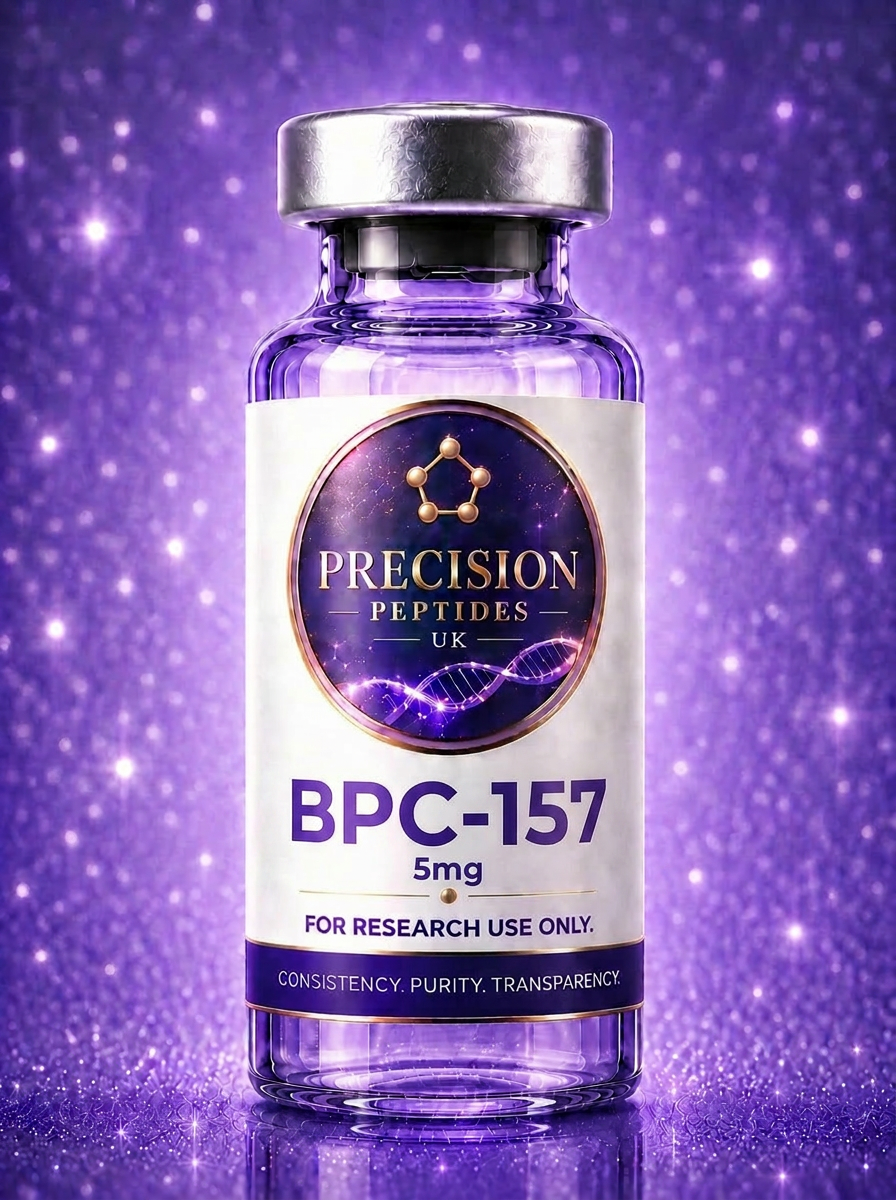BPC 157 peptide bottle