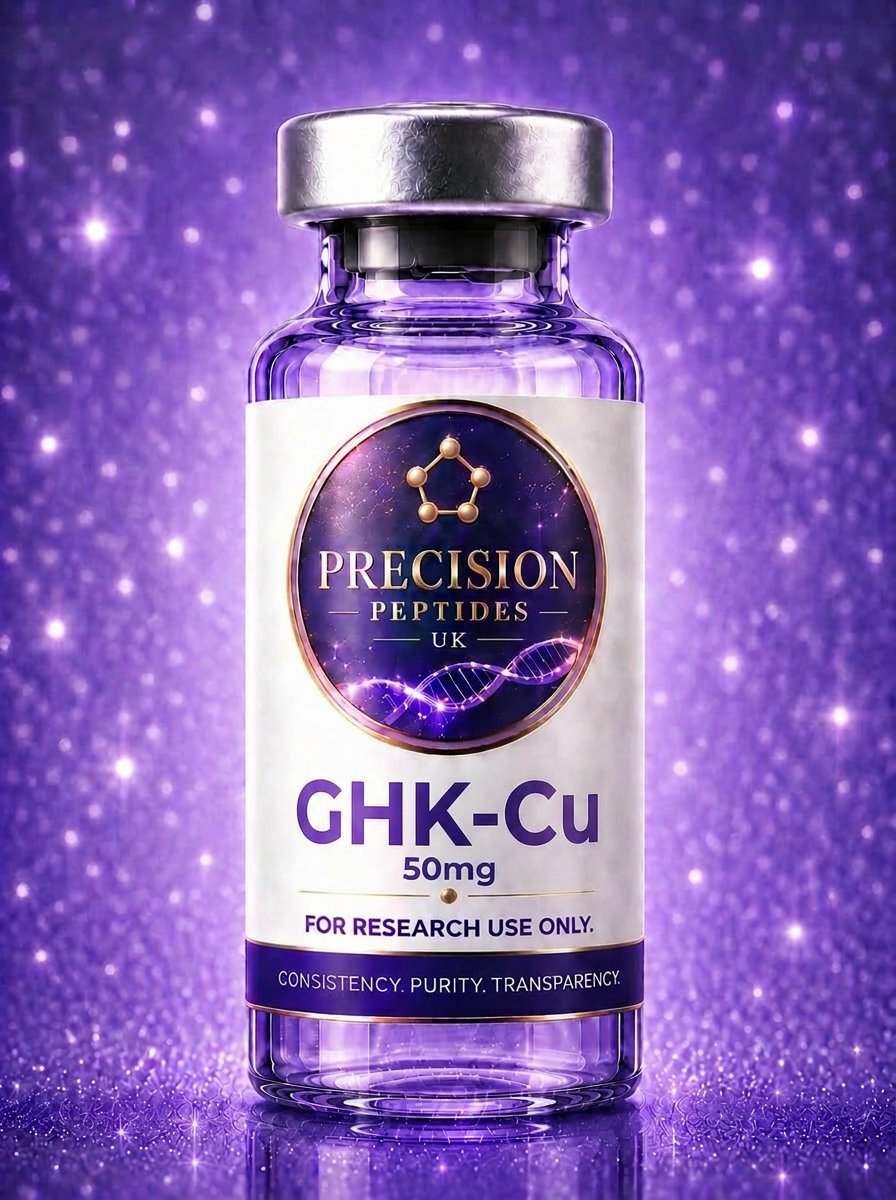 GHK Cu peptide bottle